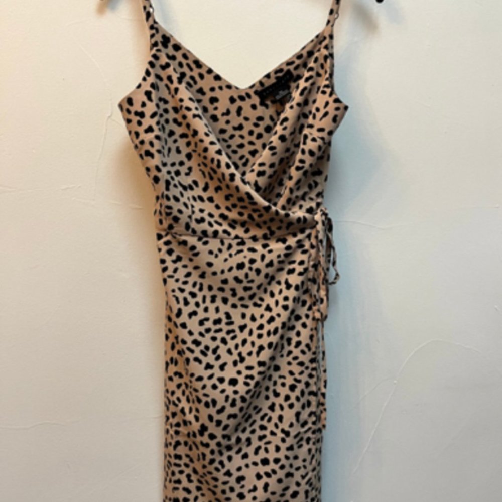Sanctuary | Animal Print Wrap Dress | Brand New, With Tags | Size XS